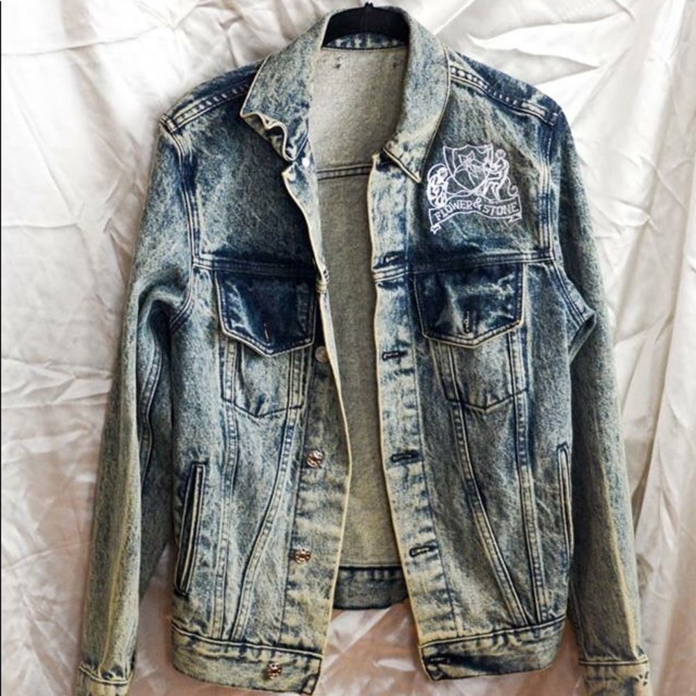 Jean jacket - by Flower and Stone